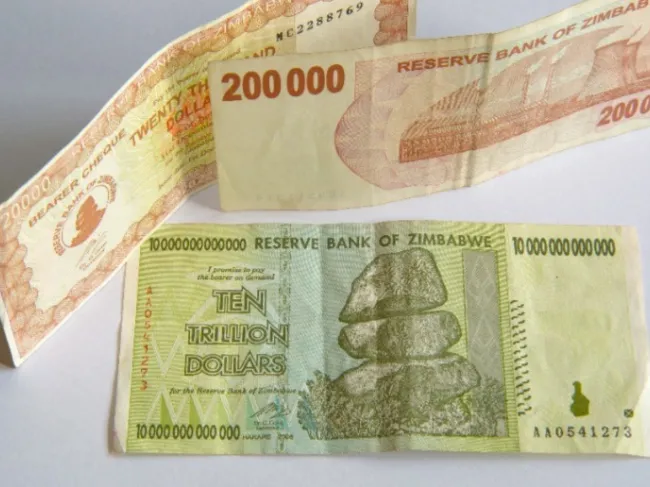 10 trillion zimbabwe not